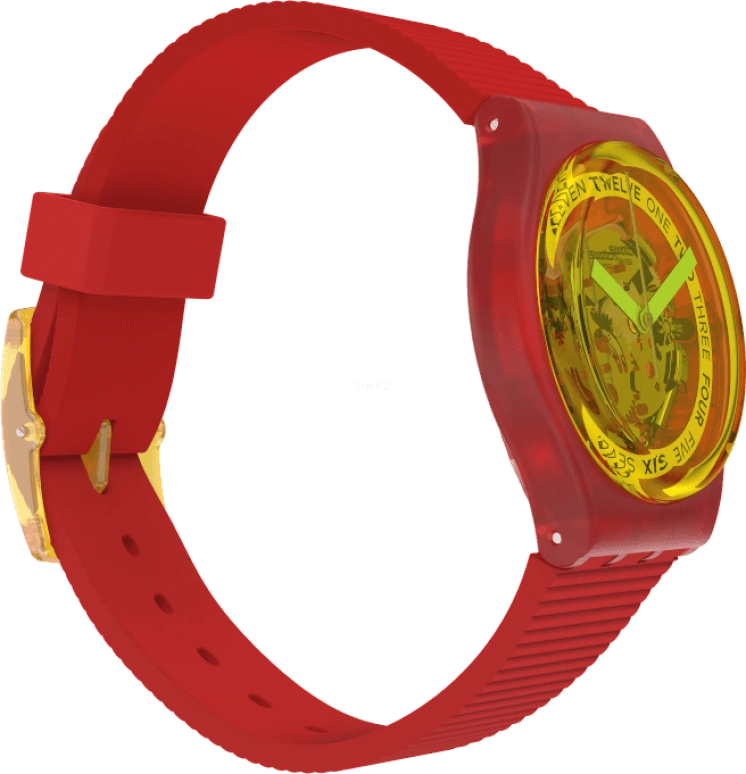 Swatch,Originals 34mm,34mm,Plastic,Open,GR185