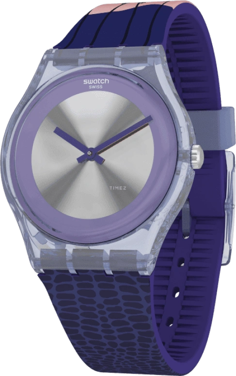 Swatch,Originals 39.20mm,39.20mm,Plastic,Grey,Quartz,GZ328