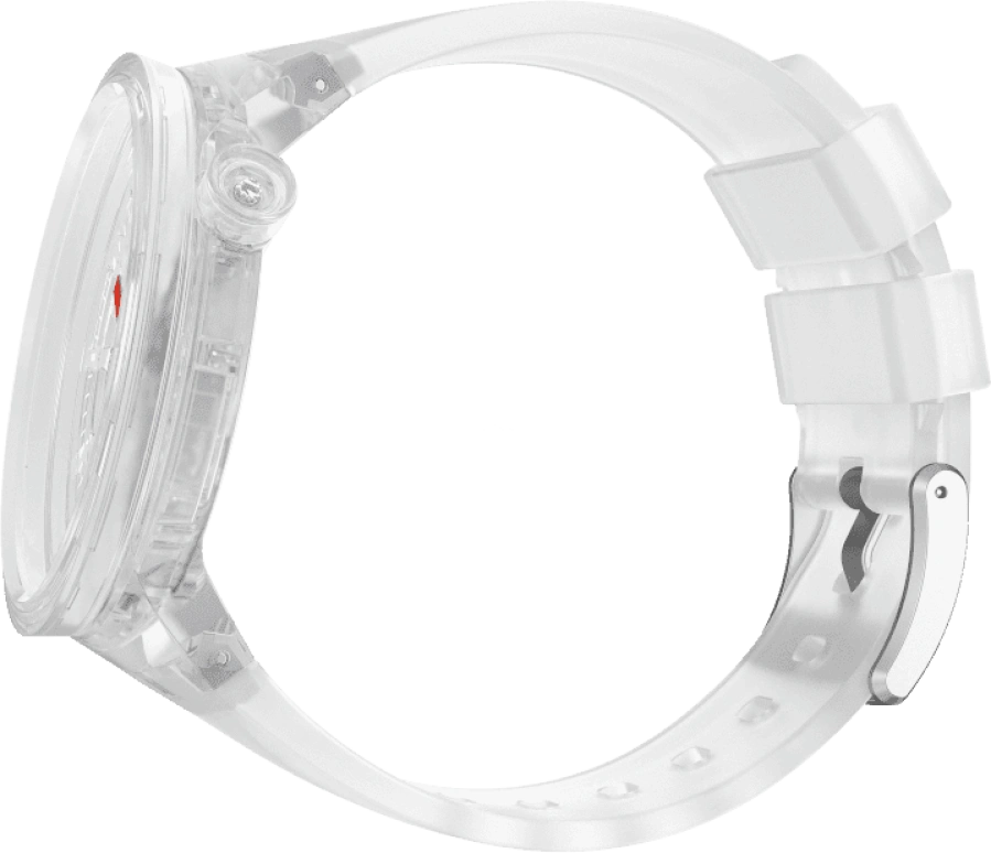 Swatch,THE BOLD 47mm,47mm,Plastic,Transparent,SO27E100