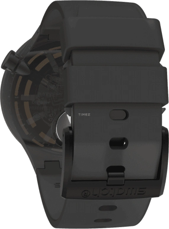 Swatch,THE BOLD 47mm,47mm,Plastic,Yellow,SO27B114