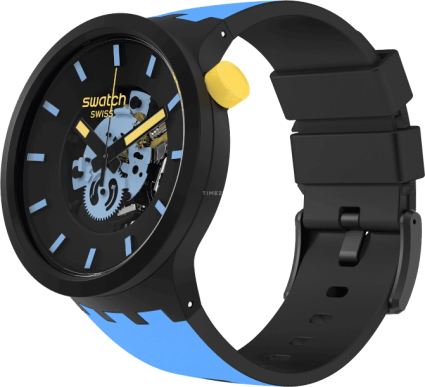 Swatch,THE BOLD 47mm,47mm,Black,SB03B108