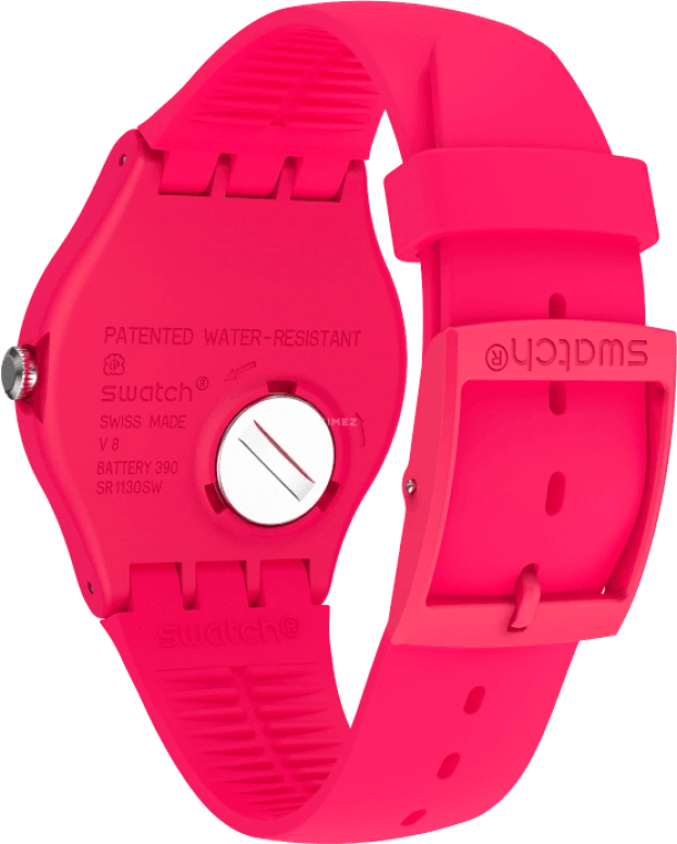 Swatch,CLASSIC ,Plastic,Red,SUOR704