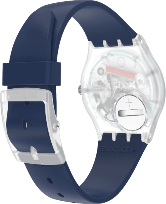 Swatch,Originals 34mm,34mm,Blue,Open,GE725