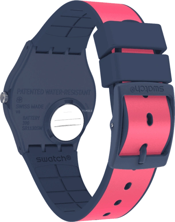 Swatch,Originals 34mm,34mm,Plastic,Pink,GN264