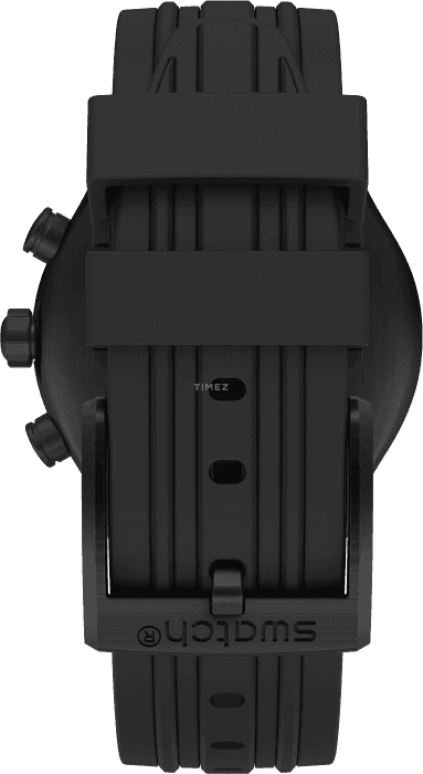Swatch,IRONY 43x49mm,43x49mm,Black,YVB409