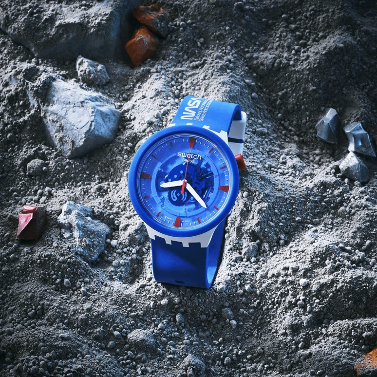 Swatch,THE BOLD 47mm,47mm,Bioceramic,Ceramic,Sapphire,Crystal Glass,SB03Z100