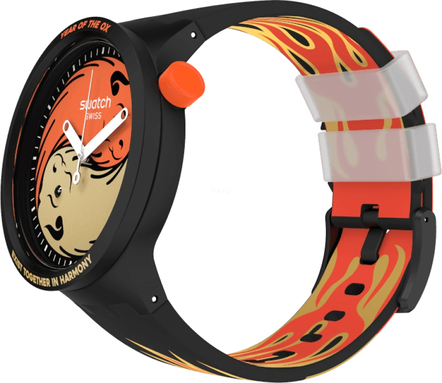 Swatch,THE BOLD 47mm,47mm,Plastic,SO27Z109