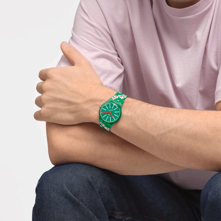 Swatch,Other 41mm,41mm,Bio-sourced,Green,Quartz,Sapphire,Crystal Glass,Round,SO29G104