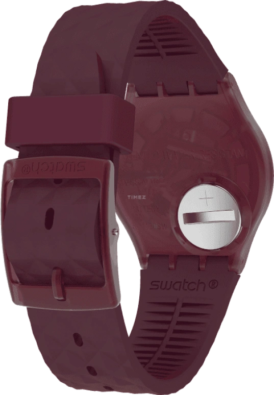 Swatch,Originals 34x39.20mm,34x39.20mm,Plastic,Red,GR184
