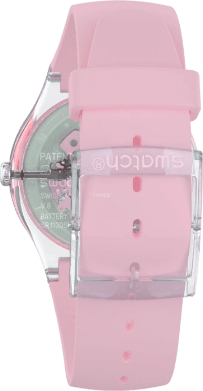 Swatch,Originals 41mm,41mm,Plastic,Pink Red,Red,SUOK710