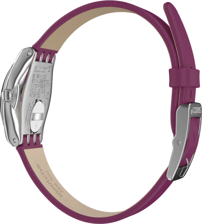 Swatch,IRONY 25mm,25mm,Red,Sapphire,Crystal Glass,YSS330