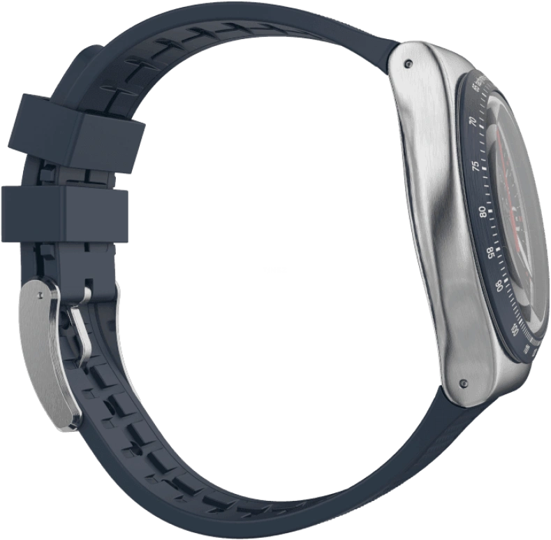 Swatch,IRONY 43mm,43mm,Stainless Steel,Blue,YVS454
