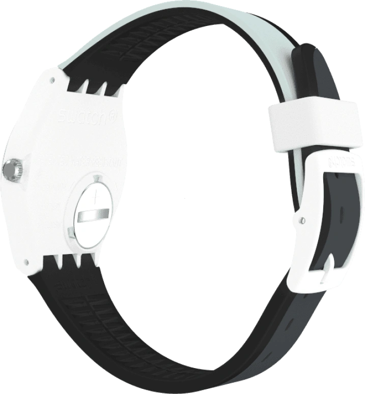 Swatch,Originals 34mm,34mm,Plastic,White,GW711