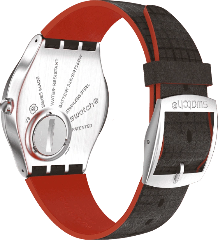 Swatch,Other ,Stainless Steel,Sapphire,Crystal Glass,SS07Z102