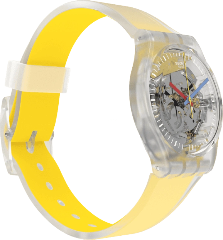 Swatch,CLEAR 34mm,34mm,Open,GE291