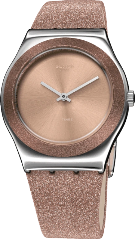 Swatch,IRONY 33x38mm,33x38mm,Coffee,Brown,YLS220