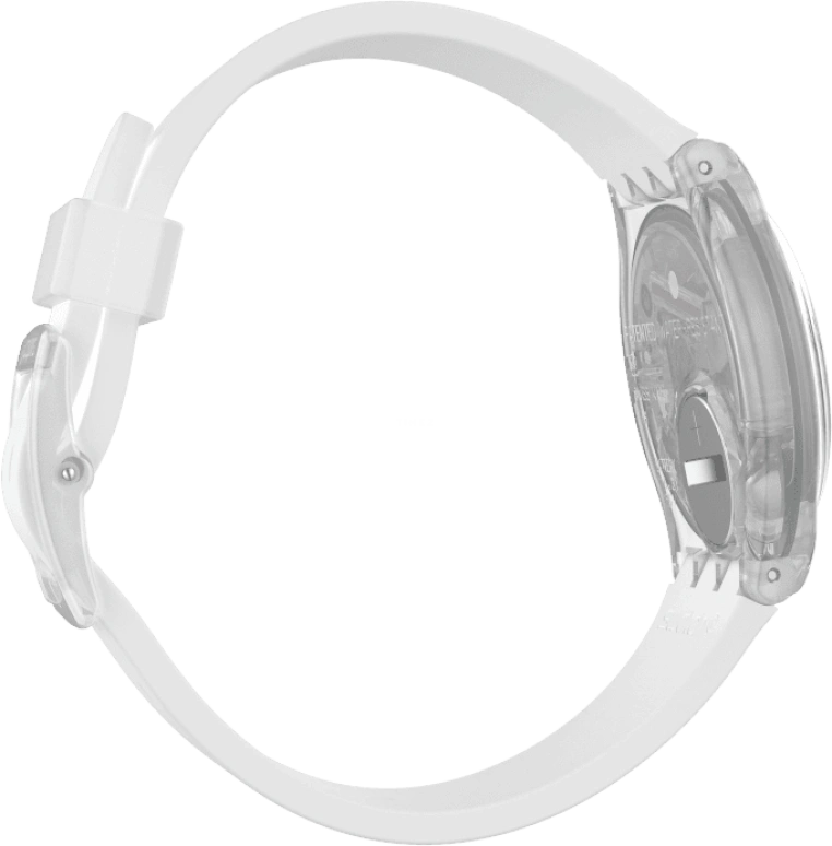 Swatch,Originals 34mm,34mm,Plastic,Blue,Pink,Sapphire,Crystal Glass,GE713