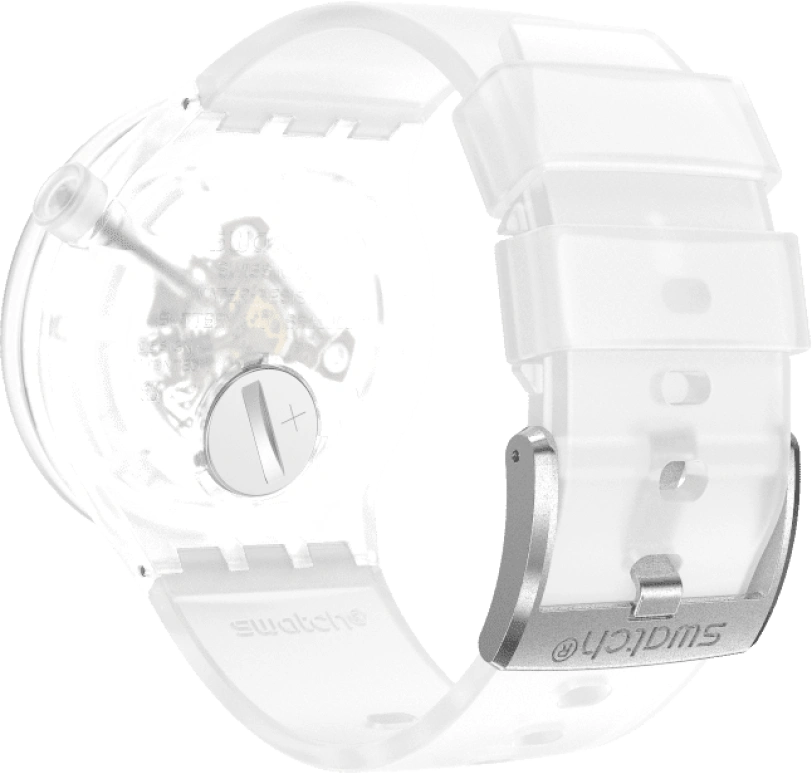 Swatch,CLEAR 47mm,47mm,Open,SB01K100