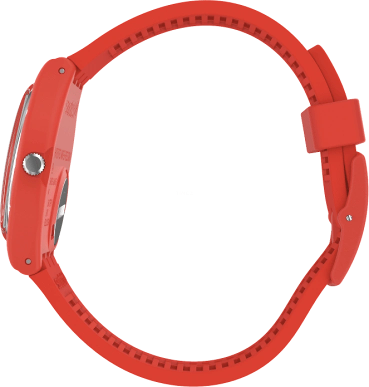 Swatch,Originals 39.20mm,39.20mm,Plastic,Red,Sapphire,Crystal Glass,Closed,GR713