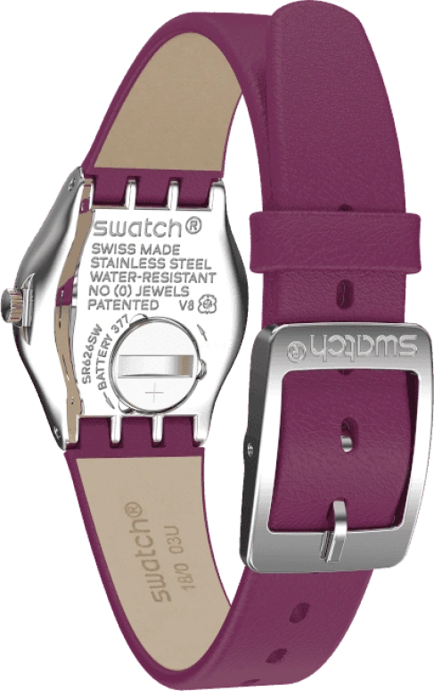 Swatch,IRONY 25mm,25mm,Red,Sapphire,Crystal Glass,YSS330