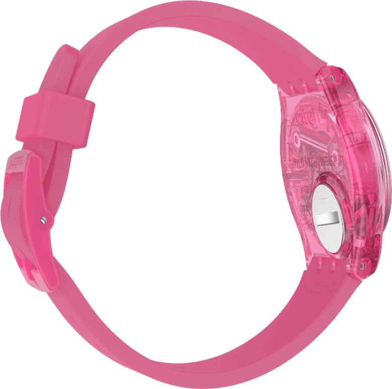 Swatch,Originals 34mm,34mm,Plastic,Pink,GP166