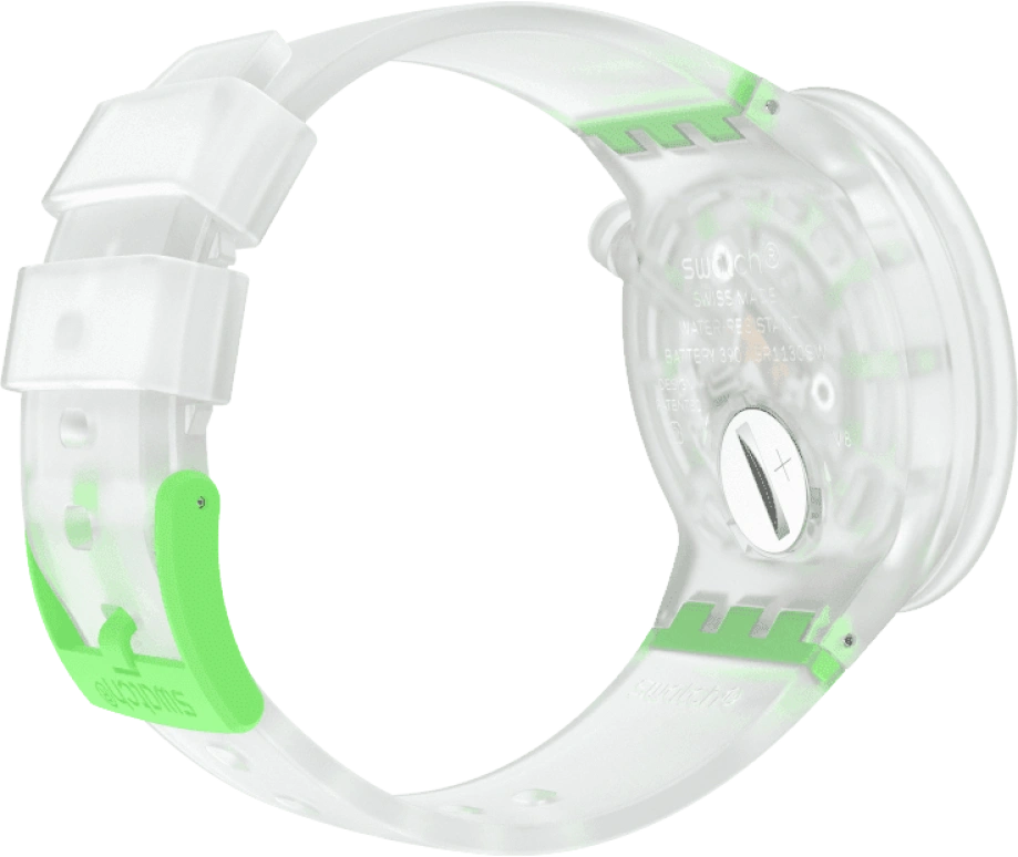 Swatch,THE BOLD 47mm,47mm,Plastic,White,SO27E104