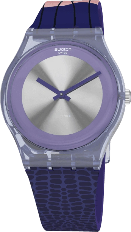 Swatch,Originals 39.20mm,39.20mm,Plastic,Grey,Quartz,GZ328