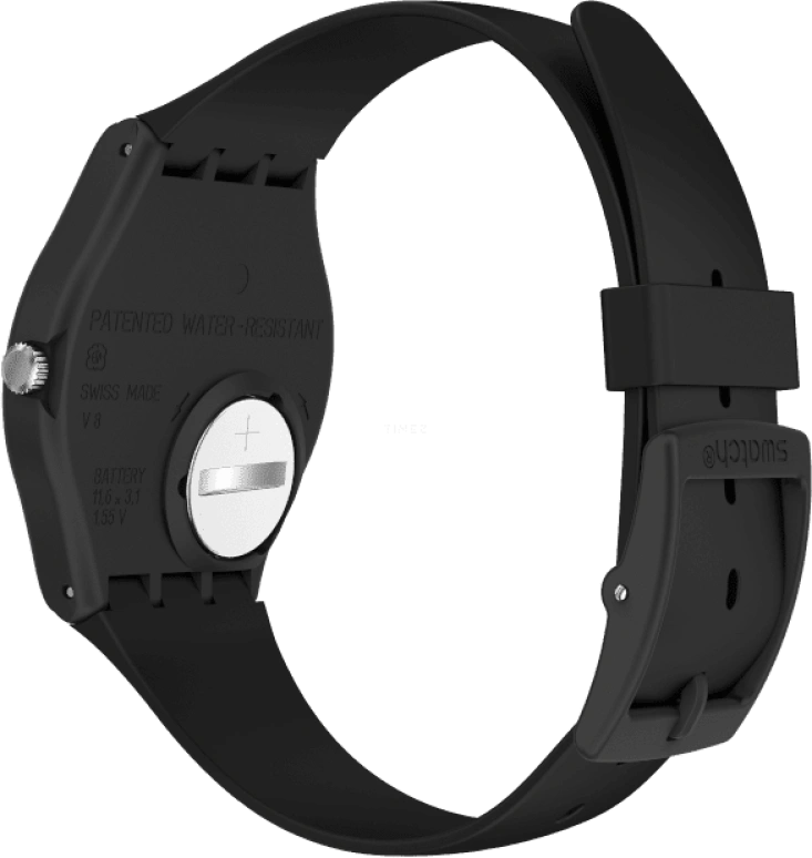 Swatch,Originals 34mm,34mm,Plastic,White,Quartz,Date,Day,GB743