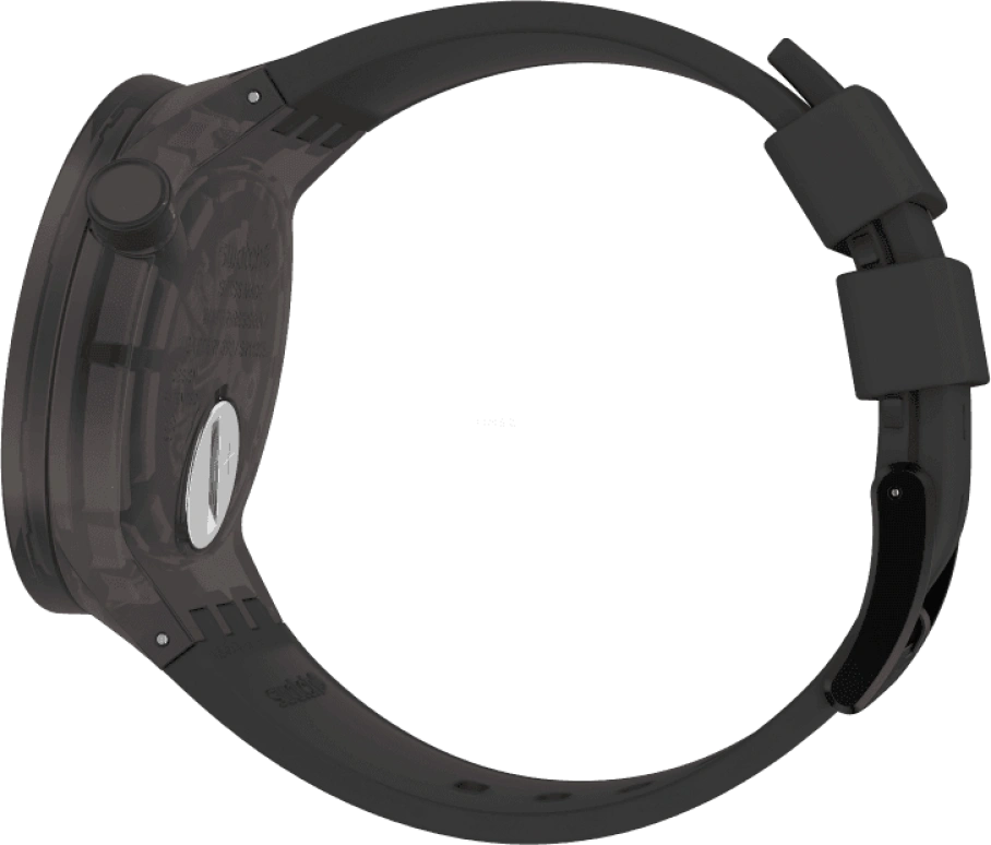 Swatch,THE BOLD 47mm,47mm,Plastic,Purple,SO27B113