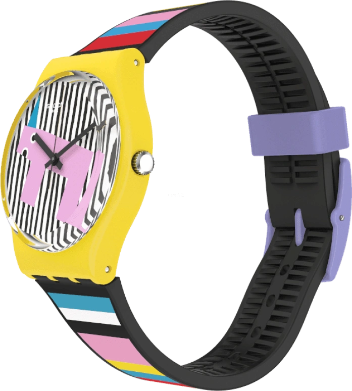 Swatch,Originals 34mm,34mm,Plastic,Closed,GZ341