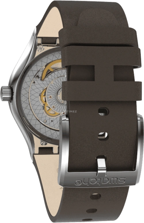 Swatch,IRONY 42mm,42mm,Blue,Open,YIZ405
