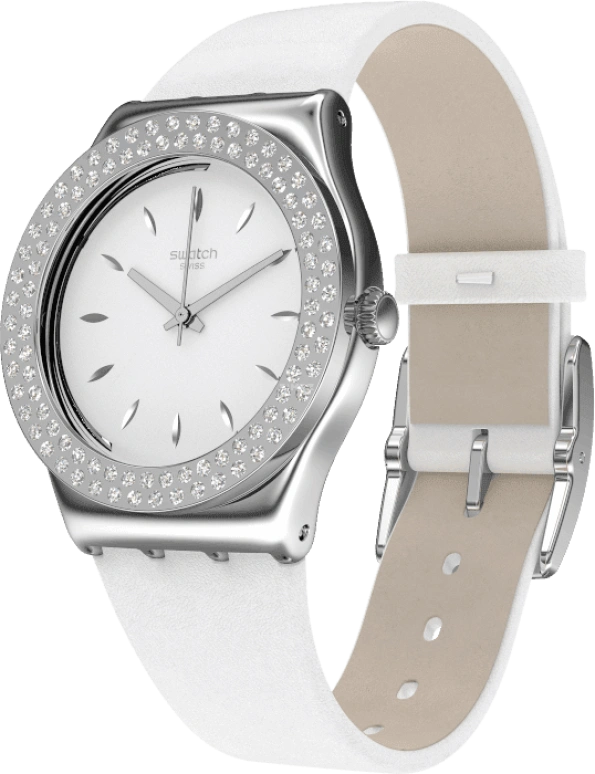 Swatch,IRONY 33mm,33mm,White,YLS217