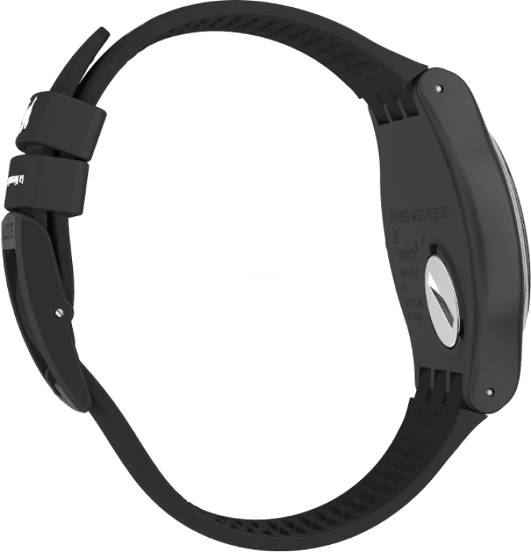 Swatch,Originals 41mm,41mm,Plastic,Black,SUOB720R