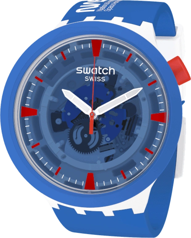 Swatch,THE BOLD 47mm,47mm,Bioceramic,Ceramic,Sapphire,Crystal Glass,SB03Z100