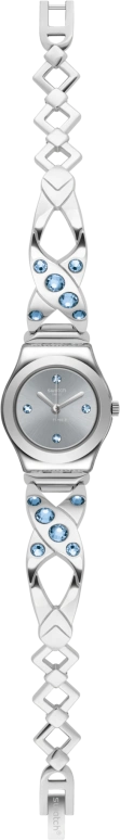 Swatch,IRONY 25mm,25mm,Stainless Steel,Silver White,YSS332G