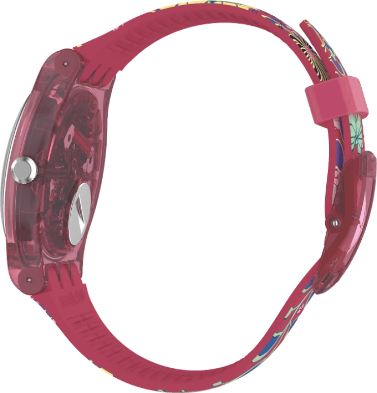 Swatch,Originals 41mm,41mm,Plastic,Pink,SUOP112