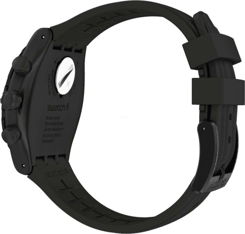 Swatch,IRONY 43x49mm,43x49mm,Black,YVB409