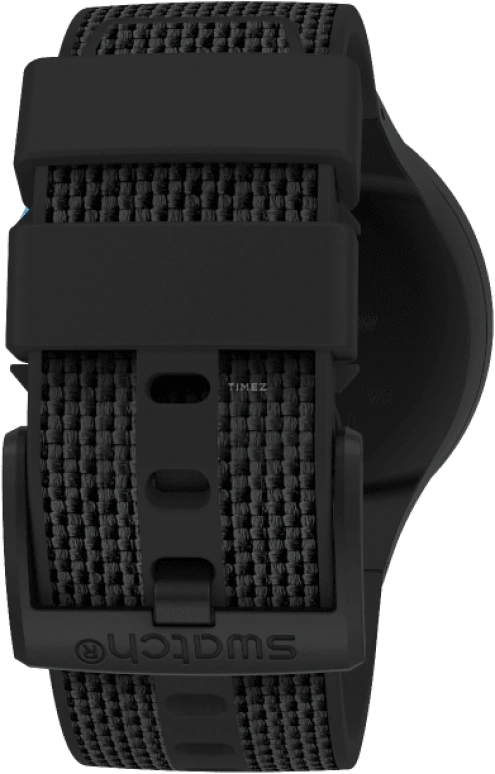 Swatch,THE BOLD 47mm,47mm,Plastic,Black,Sapphire,Crystal Glass,SO27B118