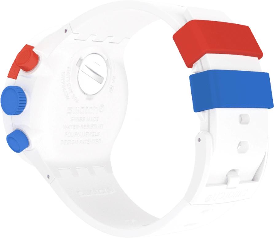 Swatch,THE BOLD 47mm,47mm,Bioceramic,Ceramic,White,Sapphire,Crystal Glass,SB04Z400
