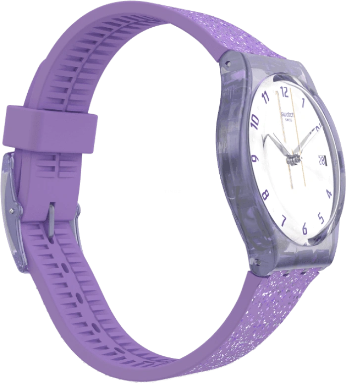 Swatch,Originals 34mm,34mm,Plastic,Silver,Open,GV400