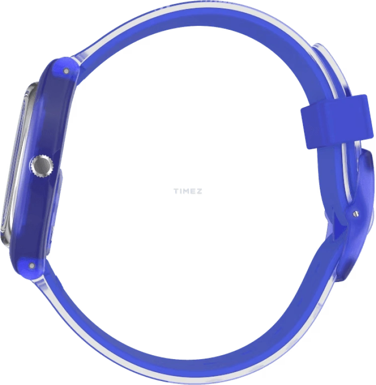 Swatch,Originals 34mm,34mm,Plastic,White,Quartz,Tonneau,Blue,GN268