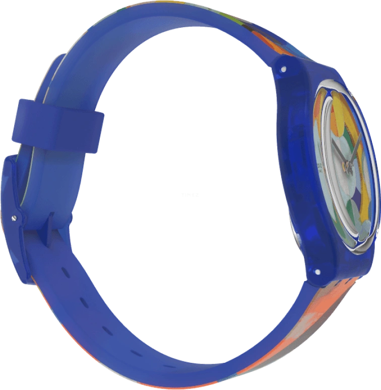 Swatch,Originals 34mm,34mm,Plastic,Multi-Color,Quartz,Sapphire,Crystal Glass,Round,GZ712