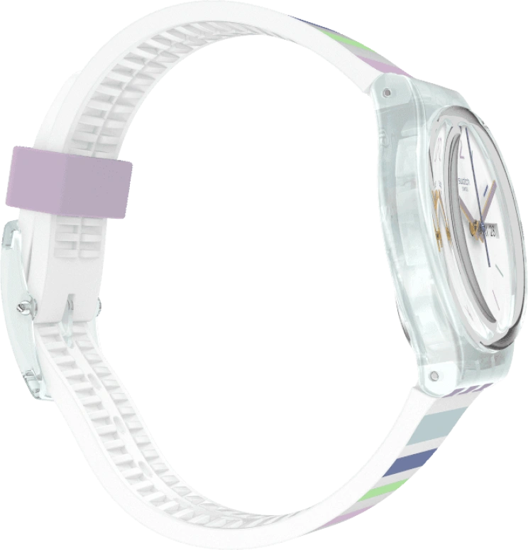 Swatch,Originals 34mm,34mm,Plastic,White,Open,GL702