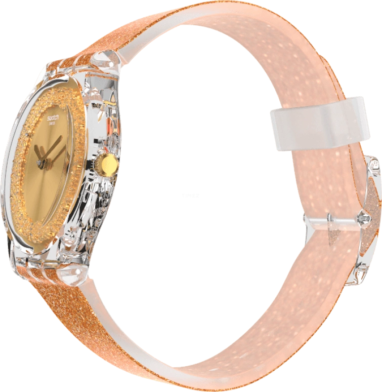 Swatch,Originals 34x39.20mm,34x39.20mm,Plastic,Orange,GE285