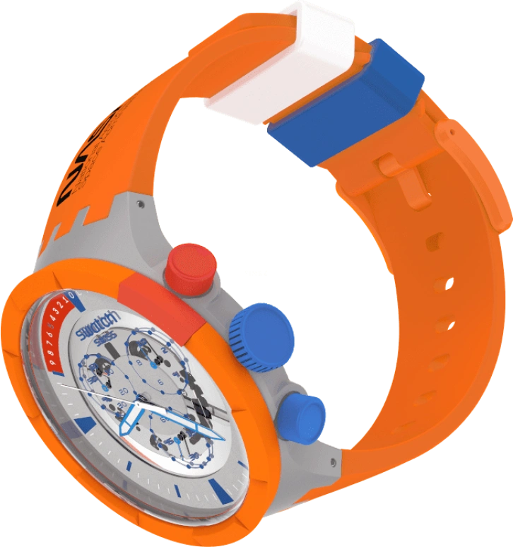 Swatch,THE BOLD 47mm,47mm,Bioceramic,Ceramic,Sapphire,Crystal Glass,SB04Z401