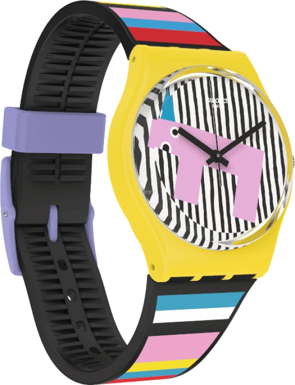 Swatch,Originals 34mm,34mm,Plastic,Closed,GZ341