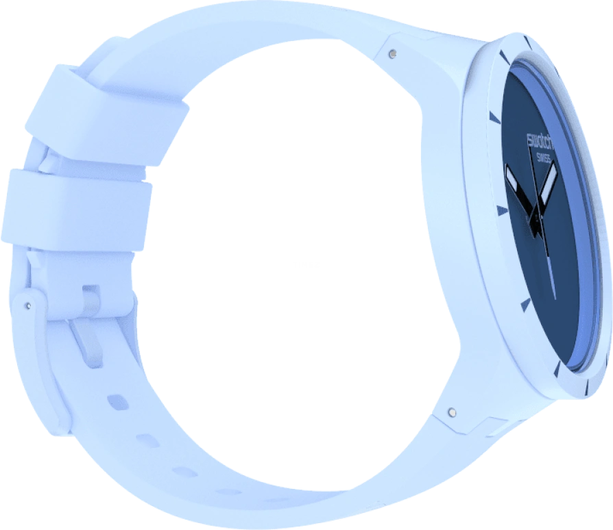 Swatch,THE BOLD 47mm,47mm,Bioceramic,Ceramic,Blue,Sapphire,Crystal Glass,SB03N102
