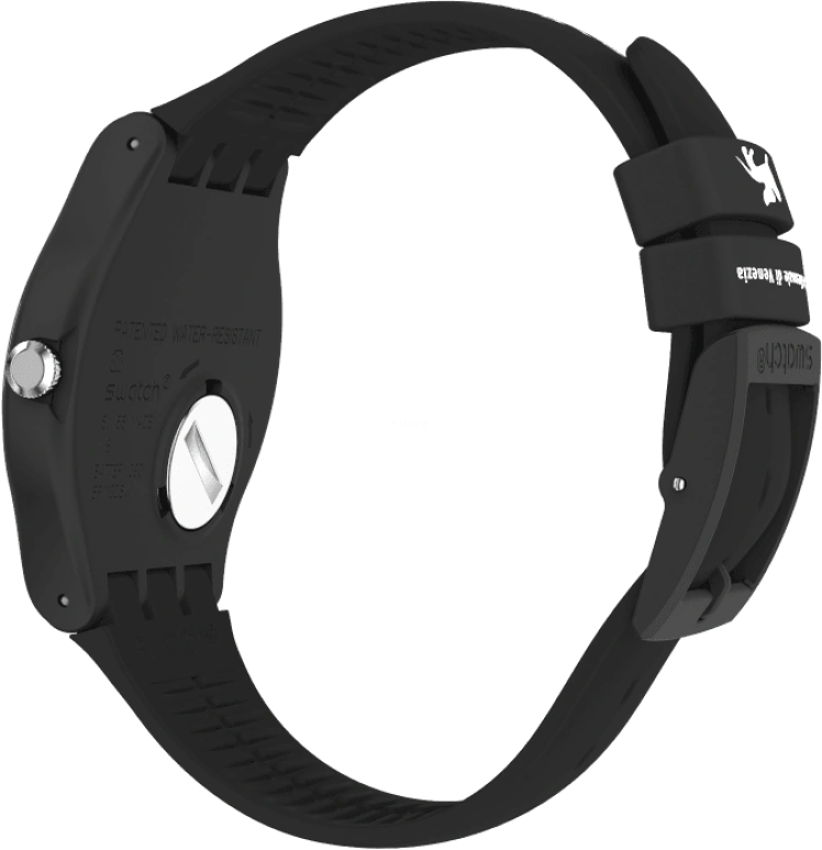 Swatch,Originals 41mm,41mm,Plastic,Black,SUOB720R