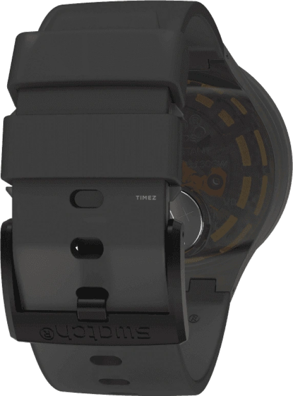 Swatch,THE BOLD 47mm,47mm,Plastic,Coffee,Brown,SO27B112