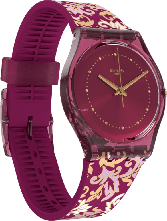 Swatch,Special Edition 34mm,34mm,Purple Red,Red,GR179